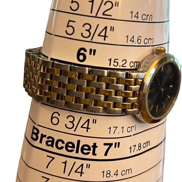 ESQ by Movado Telos Two tone Grey Silver Gold tones ladies watch working - Picture 8 of 8